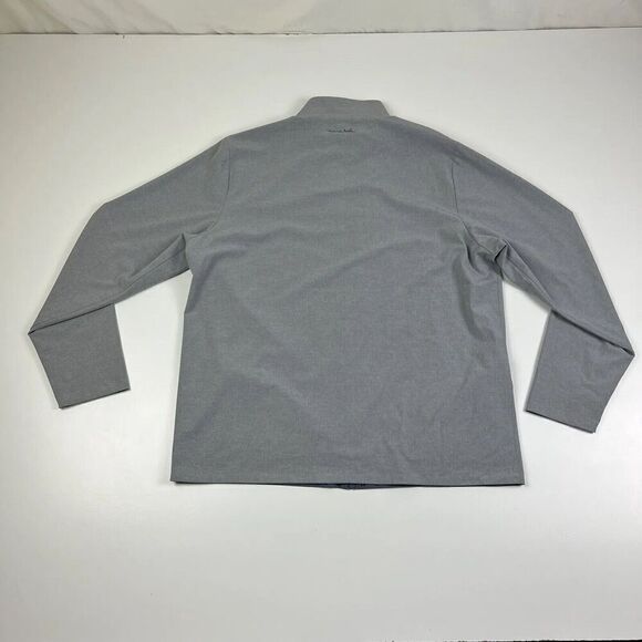 Travis Mathew Reversible Jacket Mens Gray Blue Long Sleeve Golf Windbreaker‎ 2XL - Picture 11 of 12